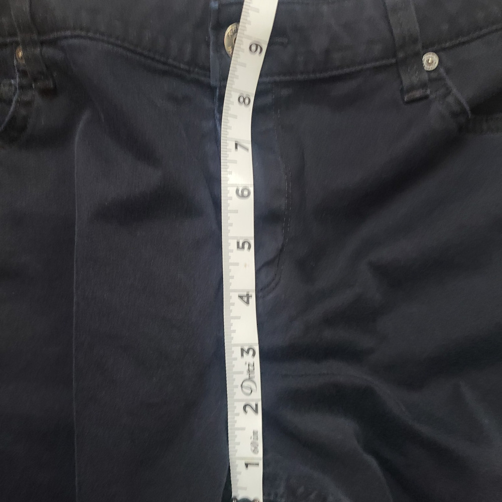 Women's Arizona Jean Co Size 17 Black Denim Jeans Cotton Soft - Picture 10 of 11